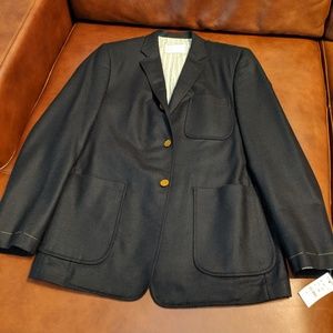 Brooks Brothers Black Fleece Patch Pocket Blazer